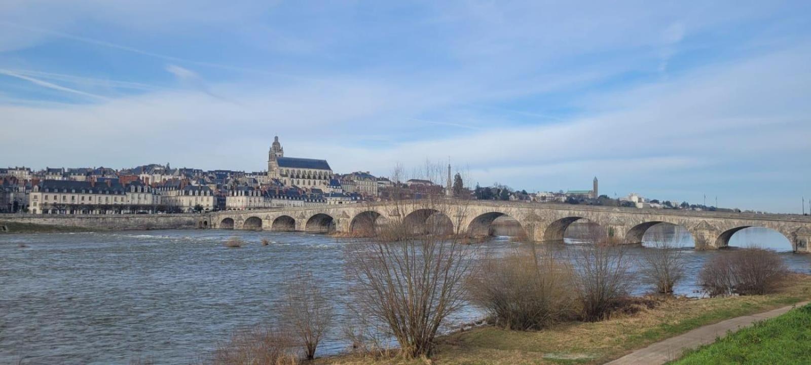Appartement Avec Vue Sur Loire Blois Exterior foto